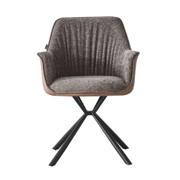 Aseat Aseat grau mit taubengrauer Rückenlehne
