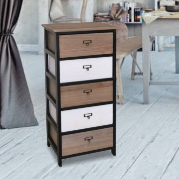 Kommode mit 5 Schubladen Industrie 40x29x90 h B94945582