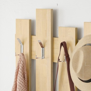 Wave Wandgarderobe Eiche 8 Haken