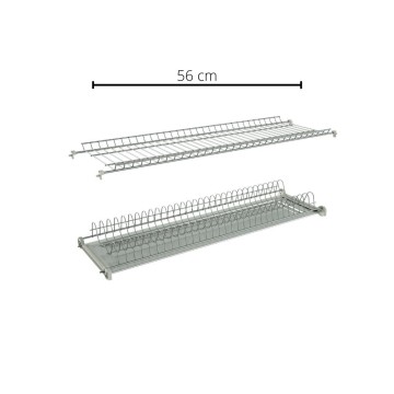 60 cm Einbau-Geschirrspüler für die Wandmontage.