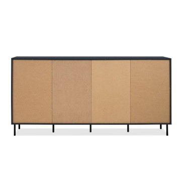 Marineblaues Sideboard 4 Türen Caracas51A 180X40X90H
