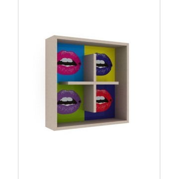 Kiss Hängebücherregal 60x60x16 RF140101