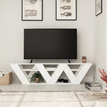 Ralla TV-Ständer weiß 158x30x40h