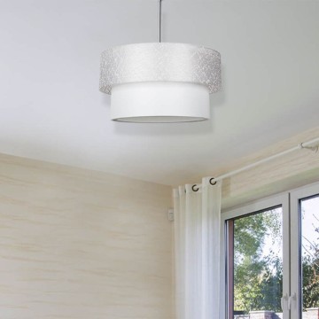 MDL2749 Polo Pendelleuchte aus grauem Stoff