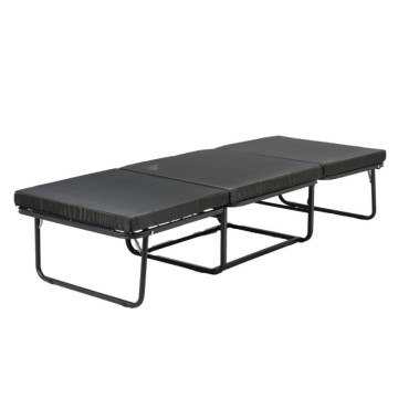Pouf umwandelbar in Bett Vega blau Stoff