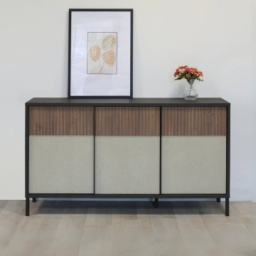 Sideboard 3 Türen Lava und Ton Anka 150x40x86h
