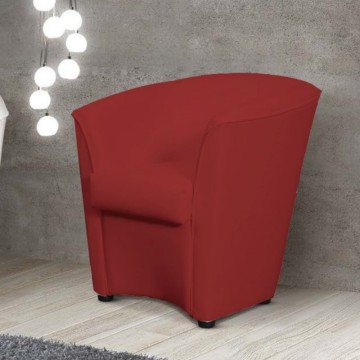 Tago riviera10 Sessel aus rotem Stoff