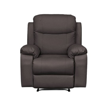 Recliner Chicago Stoffsessel Houston87 grau