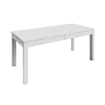Ausziehtisch 320 cm weiß Esche 160x90 - Super4