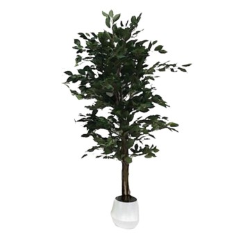 Künstliche Pflanze Ficus 180h 1344 Blätter mit Topf