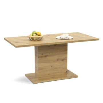 Follow162 Eiche rechteckiger Tisch 160x80x76h