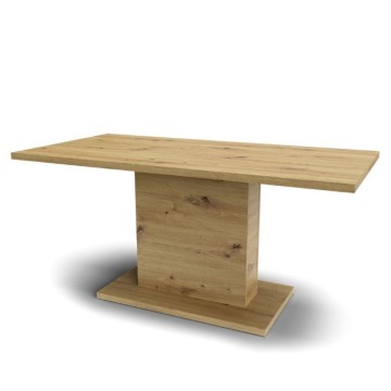 Follow162 Eiche rechteckiger Tisch 160x80x76h