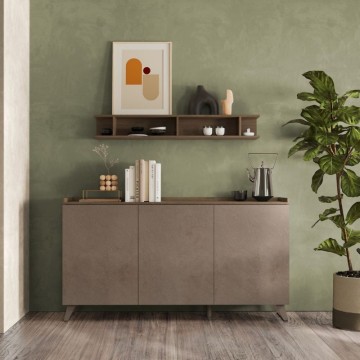 Anrichte 3 Türen Polan bronze mercure 181x42x99h