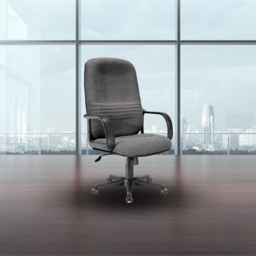 Bürosessel CR106H Stoff grau