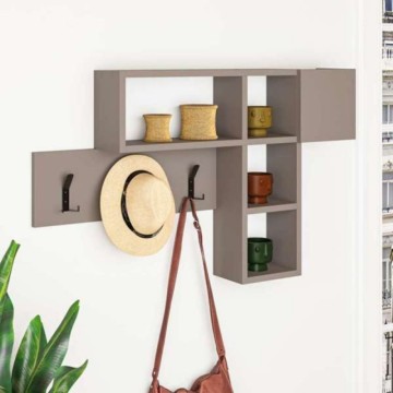 Wandgarderobe Game taupe