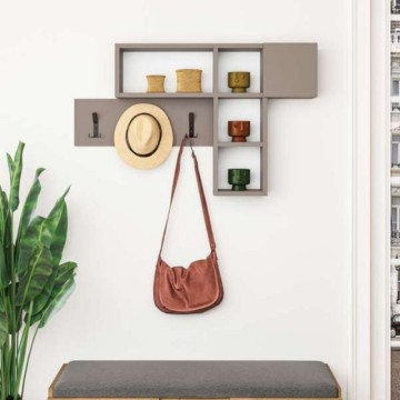 Wandgarderobe Game taupe