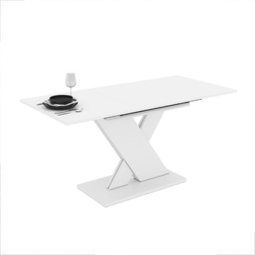 Ausziehtisch weiß Axi 120x75x76H