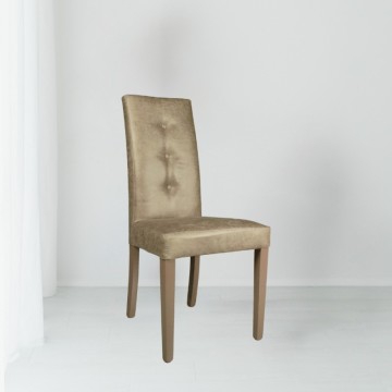 Manila Toffee Stoff Stuhl Montecarlo 3 Tasten
