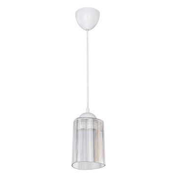Deckenleuchte mit dreieckigem Schirm aus klarem Kunststoff Optical MDL4125