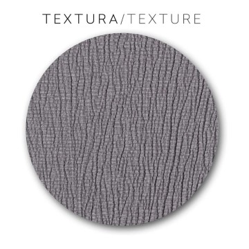 Troya elastische graue 60-90 entspannende Stuhlhusse