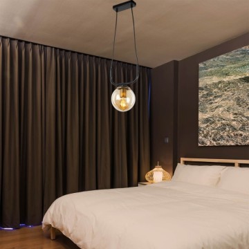 Terena ASZ1422 Deckenleuchte im minimalistischen Stil schwarz