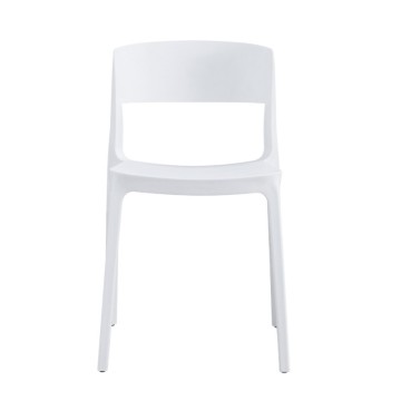 Weiß Polypropylen Stuhl modernes Design Diaspro