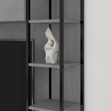 Lagerwand 260 cm Tronador Zement Farbe