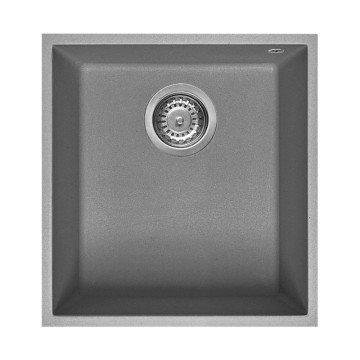 Smeg VZUM40CT Einbecken Unterbauspüle 38x44 Beton
