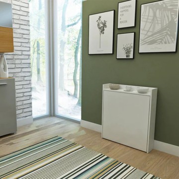 Maso weißer Klapptisch 80x20x93H