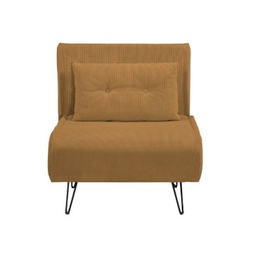 Quarzo Sessel Bett ohne Armlehnen Senf Farbe