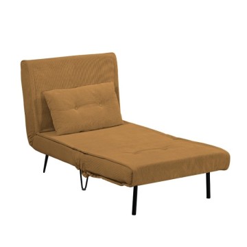 Quarzo Sessel Bett ohne Armlehnen Senf Farbe