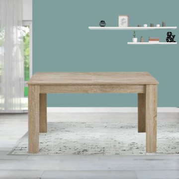 Tony Eiche rechteckiger Ausziehtisch 140x90x78H