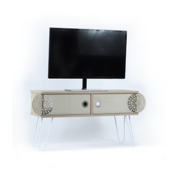 Ilia Eiche TV-Ständer 106x30x48H MT190122