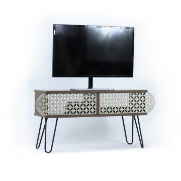 Ilia TV-Ständer Nussbaum 106x30x48H MT190111
