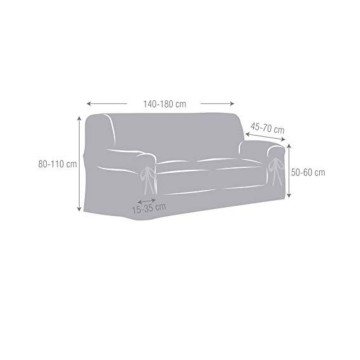 Levante Universal-Schutzhülle beige 140/180 mit Schnürsenkeln