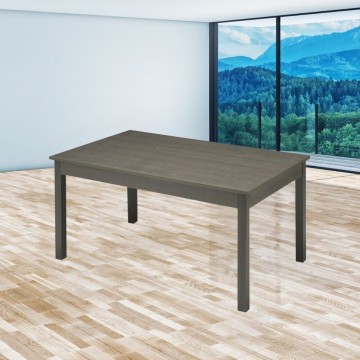 Ausziehtisch Firenze 120x80 graphit eiche farbe