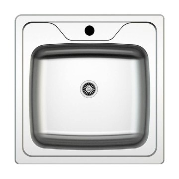 Küchenzeile80 Lärche weiß mit Spüle und Glaskeramikkochfeld 80x60x85H