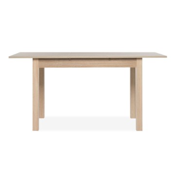 Ausziehbarer rechteckiger Eichentisch Coburg120 120x70x76,5