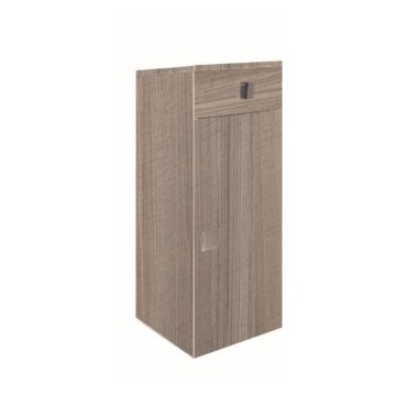 Mehrzweckschrank mit Schublade und Tür Farbe Ulme Blanca 30x32x78H MOUNTED