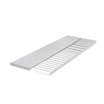 Relax80 Memory Foam Massage Topper mit abnehmbarem Bezug 80x190x5H