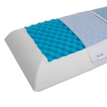MemoryGel-Kissen mit Gel-Einsatz 72x42x15H