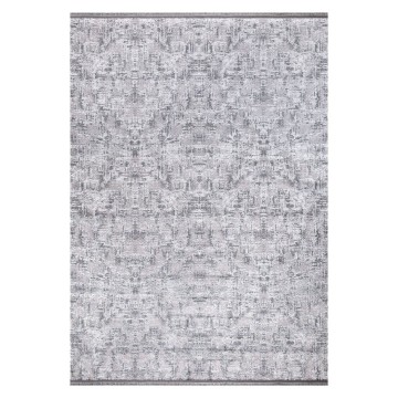 Ada grau Anti-Rutsch-Teppich mit polierter Oberfläche 120x180