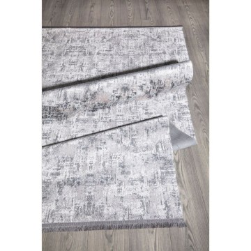 Ada grau Anti-Rutsch-Teppich mit polierter Oberfläche 120x180
