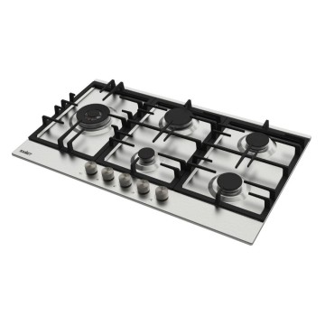 Samet Nettuno 5-Flammen-Gaseinbaukochfeld 90 cm Stahl