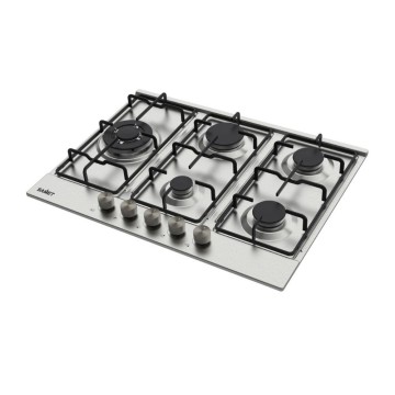 Samet Ercole2 5-Flammen-Gasherd 70 cm Edelstahl