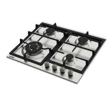 Samet Sansone60 4-Flammen-Gasherd 60 cm Edelstahl