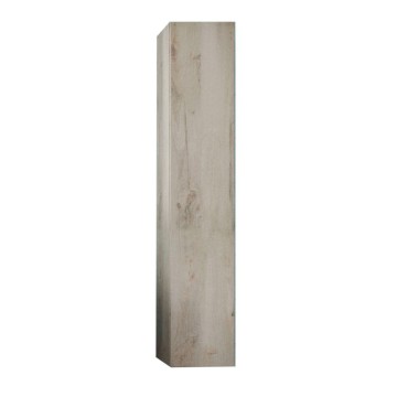 Basic1 wandhängende Badezimmersäule aus weißer Kiefer 25x26x138H