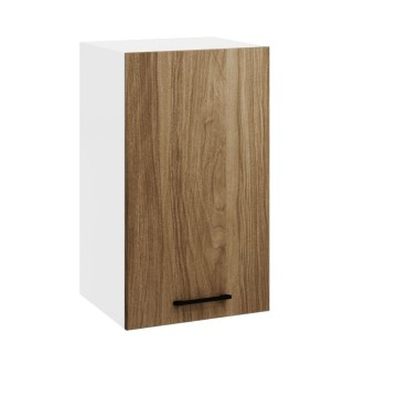 Küchenoberschrank mit Tür 40x32x72H Farbe Nussbaum natur