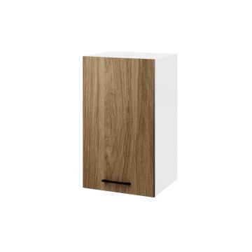 Küchenoberschrank mit Tür 40x32x72H Farbe Nussbaum natur