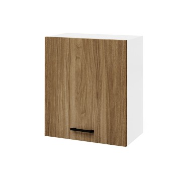 Küchenoberschrank mit Tür 60x32x72H Farbe Nussbaum natur